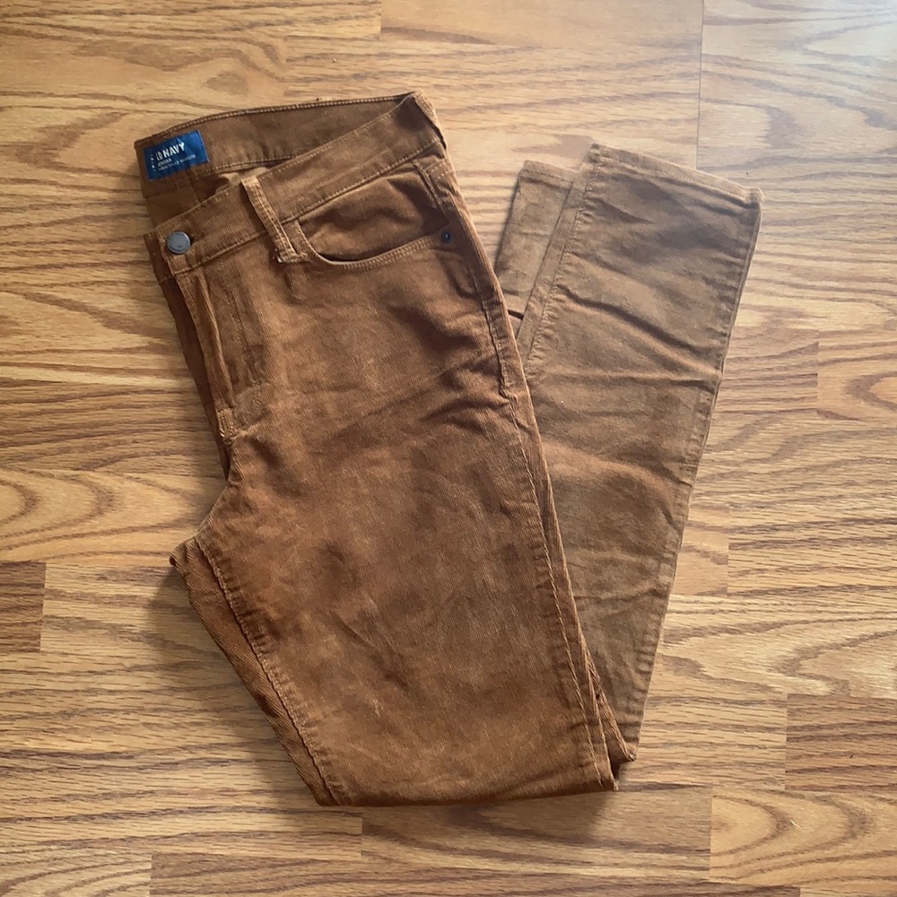 Deep Tan Corduroy Jeans